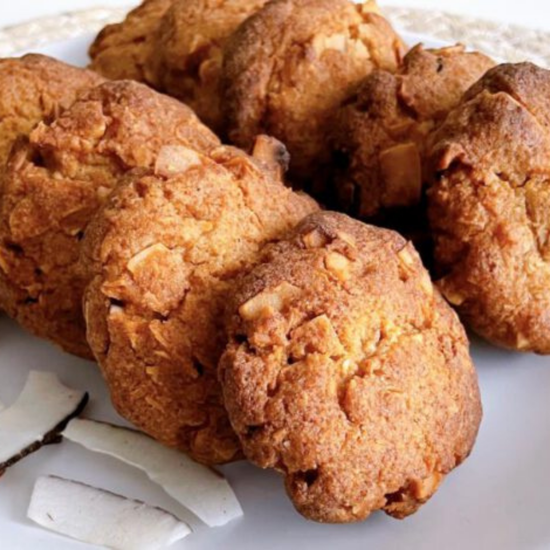 vegan kokos gember koekjes