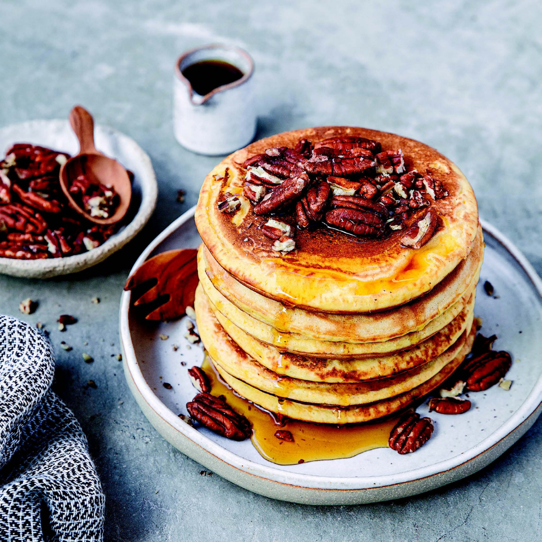 pancakes met pompoen